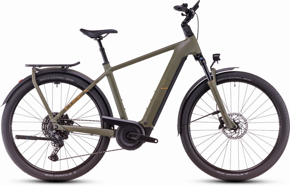 Cube Kathmandu Hybrid Pro 800 Wh E-Bike Diamant 28" dustyolive´n´gold