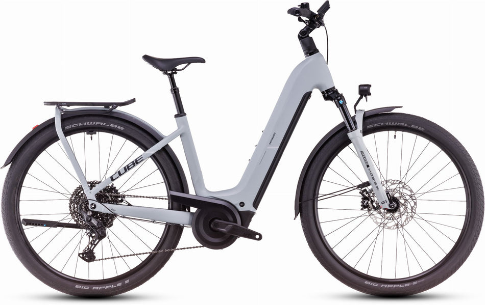 Cube Kathmandu Hybrid EX ABS 800 Wh E-Bike Easy Entry 28" haze´n´black