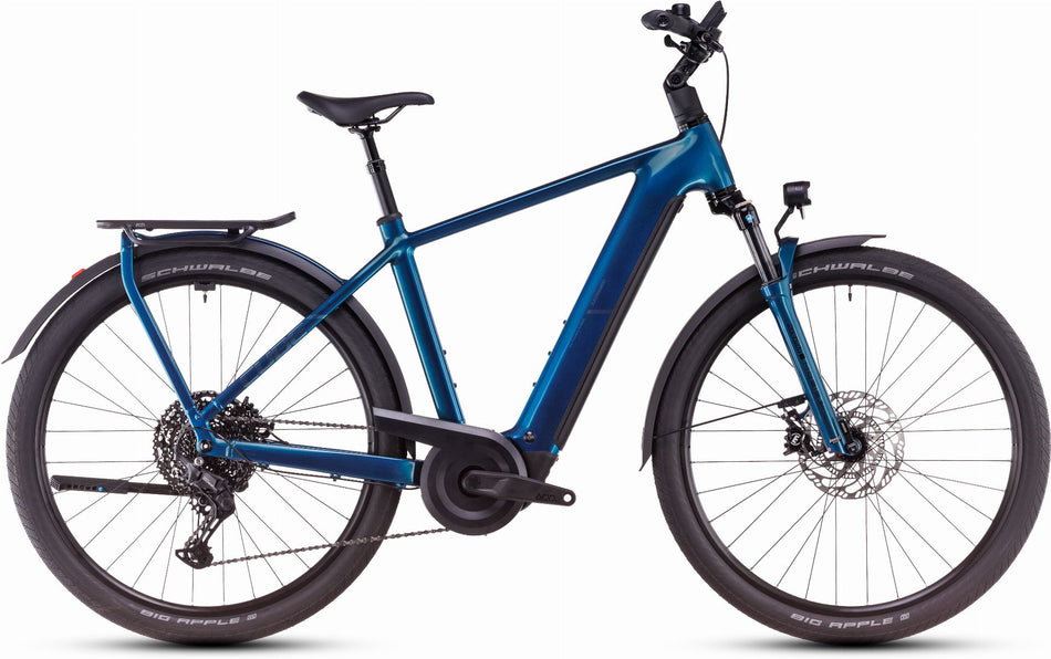 Cube Kathmandu Hybrid EX ABS 800 Wh E-Bike Diamant 28" electricblue´n´chrome