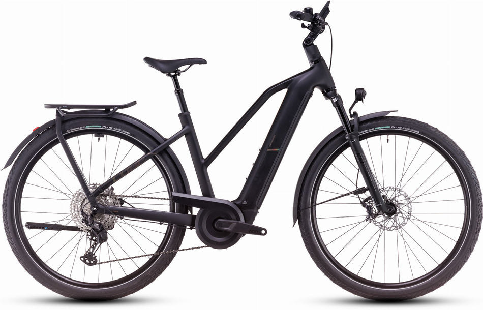 Cube Kathmandu Hybrid EXC 800 Wh E-Bike Trapeze 28" black´n´prism