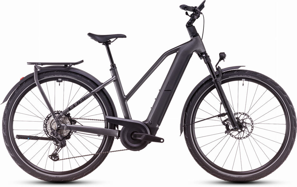 Cube Kathmandu Hybrid SLX 800 Wh E-Bike Trapeze 28" graphite´n´black