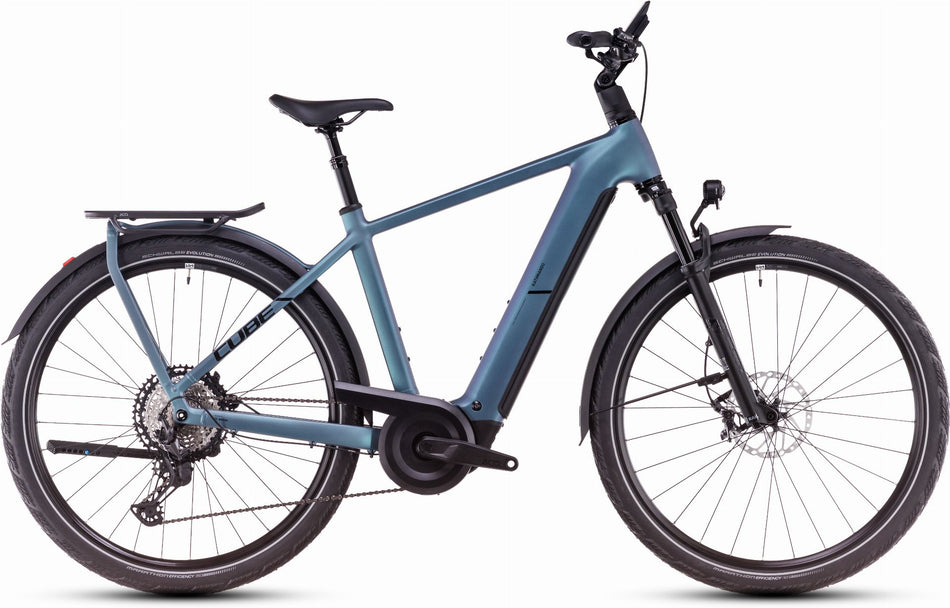 Cube Kathmandu Hybrid SLX 800 Wh E-Bike Diamant 28" smaragdgrey´n´black