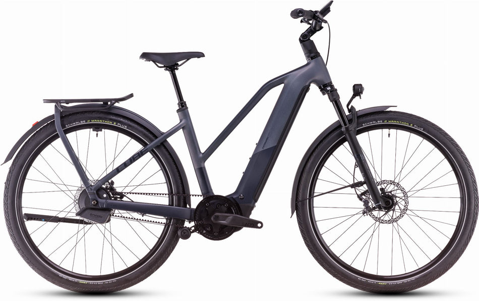 Cube Kathmandu Hybrid Comfort SLX 800 Wh E-Bike Trapeze 28" nightsky´n´ink