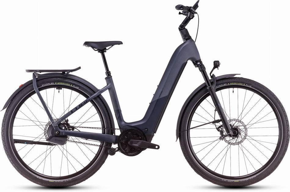 Cube Kathmandu Hybrid Comfort SLX 800 Wh E-Bike Easy Entry 28" nightsky´n´ink