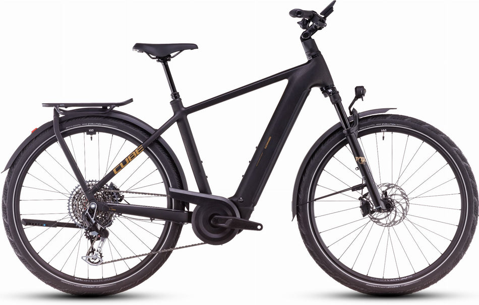 Cube Kathmandu Hybrid SLT 800 Wh E-Bike Diamant 28" golddust´n´black