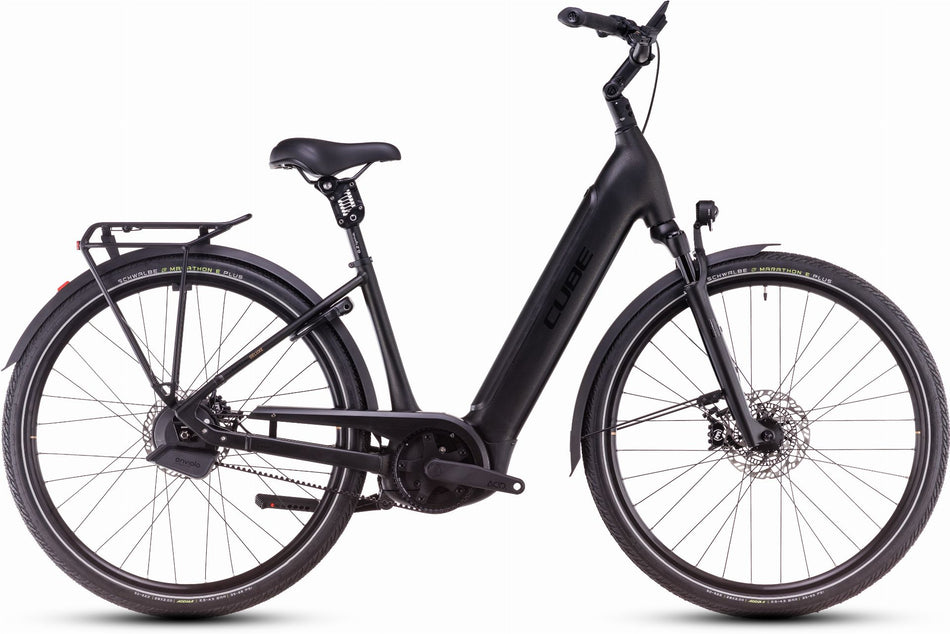 Cube Supreme Hybrid Deluxe SLT ABS 625 Wh E-Bike Easy Entry 28" golddust´n´black