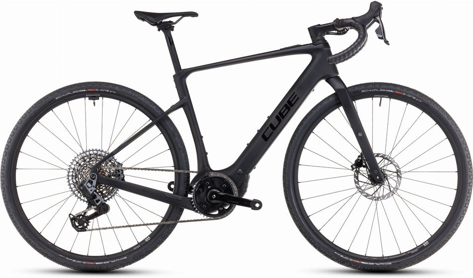 Cube Nuroad Hybrid C:62 SLX 400 Wh E-Gravel Rad Diamant 28" carbon´n´glossy