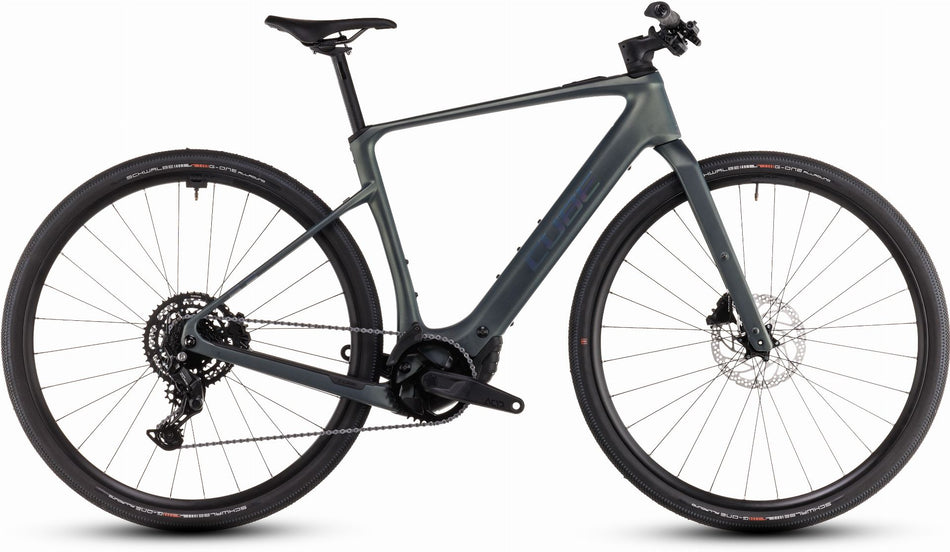 Cube Nulane Hybrid C:62 Race 400X Wh E-Bike Diamant 28" sagebrushgreen´n´prism