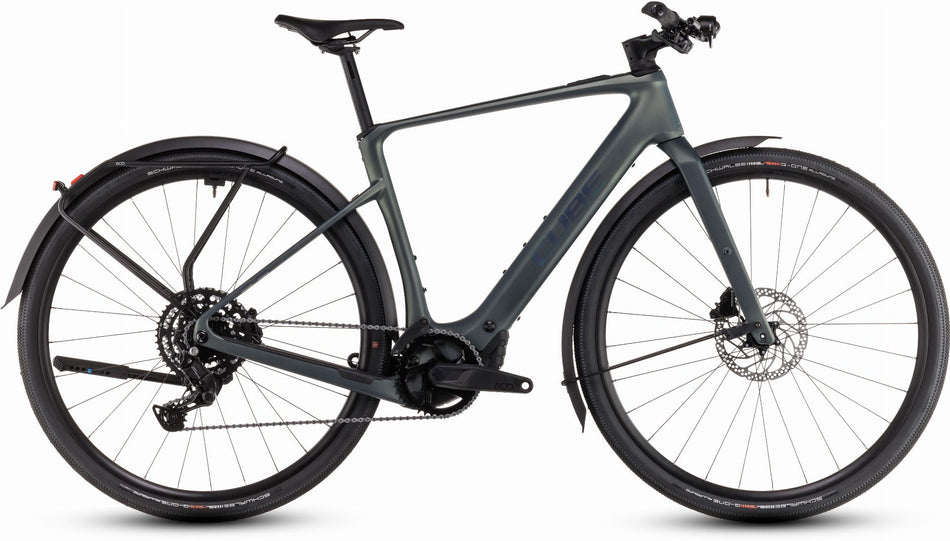 Cube Nulane Hybrid C:62 Race FE 400X Wh E-Bike Diamant 28" sagebrushgreen´n´prism