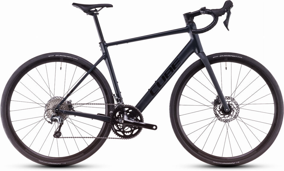 Cube Attain Race Rennrad Diamant 28" night´n´black