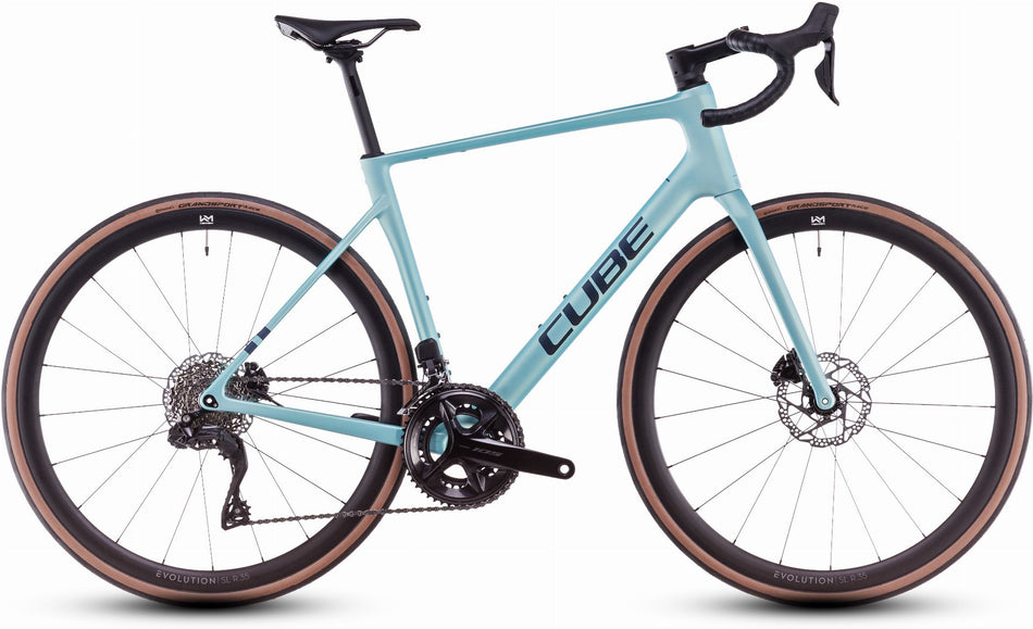 Cube Attain C:62 SLX Rennrad Diamant 28" lagoon´n´black