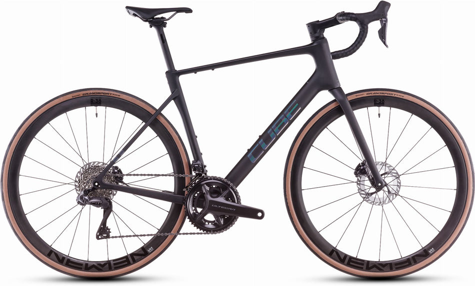 Cube Attain C:62 SLT Rennrad Diamant 28" carbon´n´rainbow