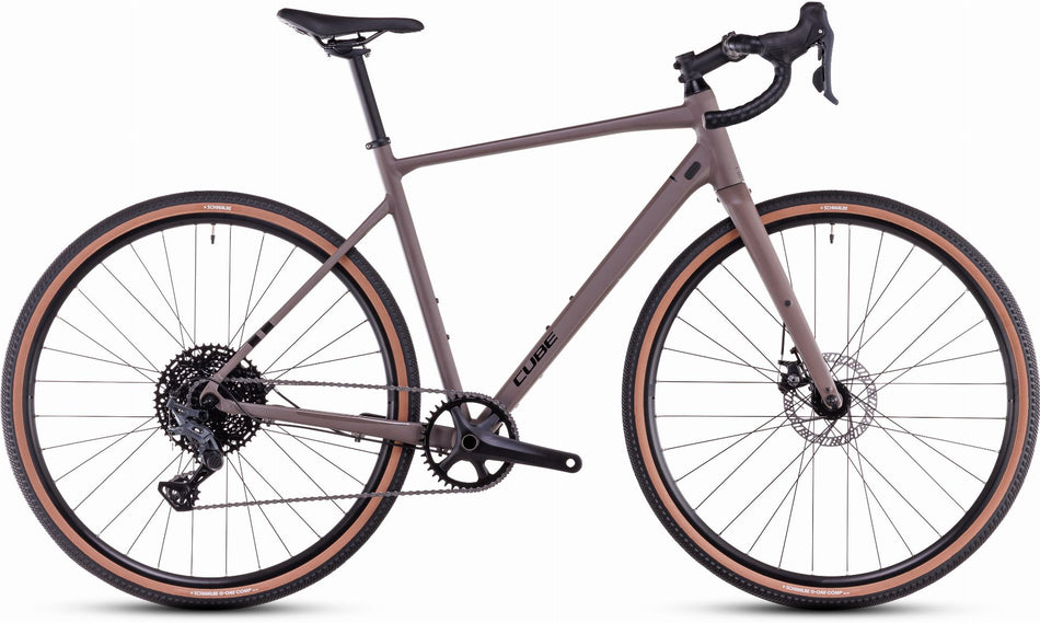 Cube Nuroad One Gravelbike Diamant 28" cedar´n´black