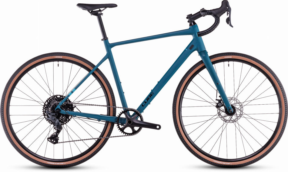 Cube Nuroad One Gravelbike Diamant 28" poseidongreen´n´black