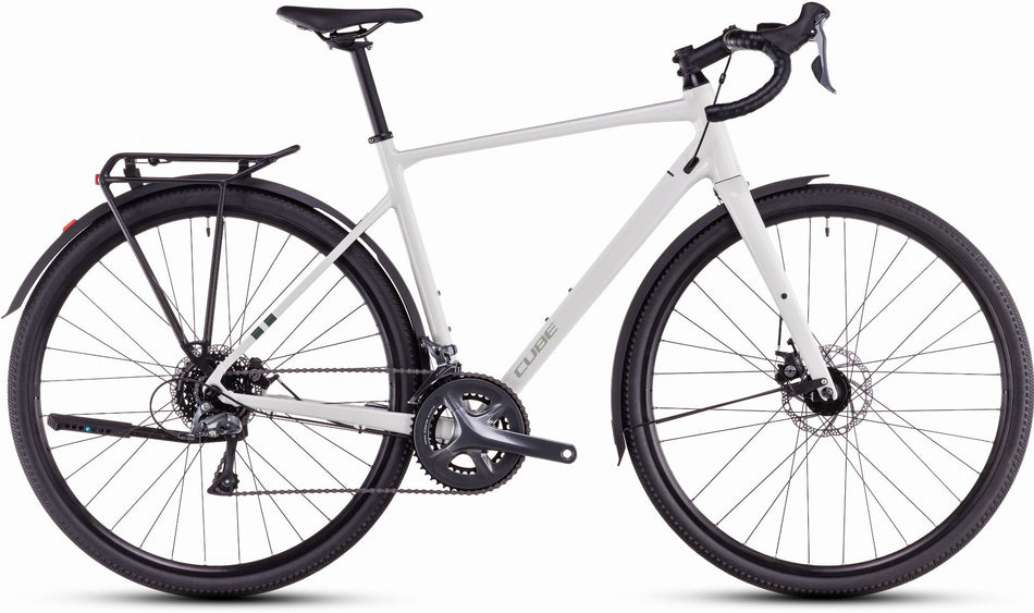 Cube Nuroad One FE Gravelbike Diamant 28" desertstone´n´green