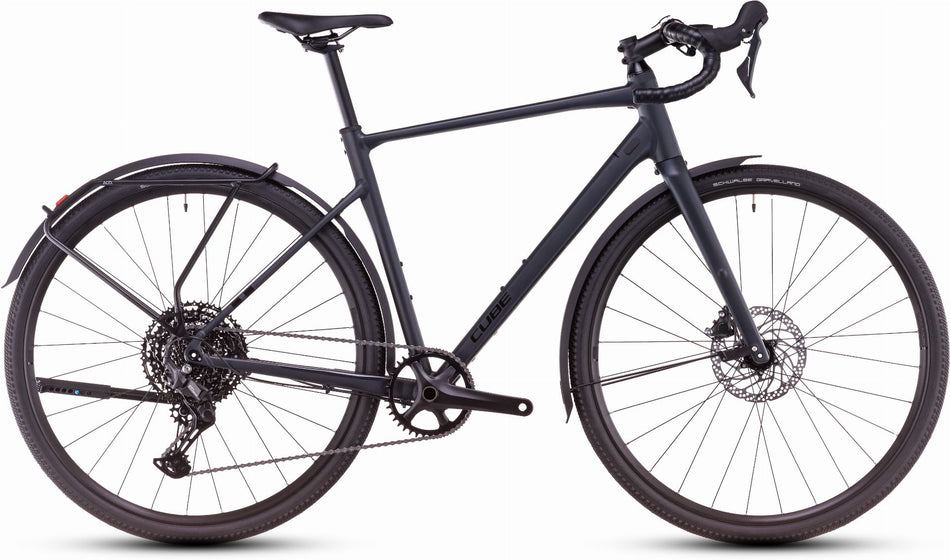 Cube Nuroad Pro FE Gravelbike Diamant 28" night´n´black