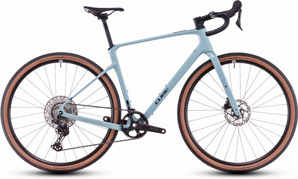 Cube Nuroad C:62 One Gravelbike Diamant 28" tealgrey´n´black