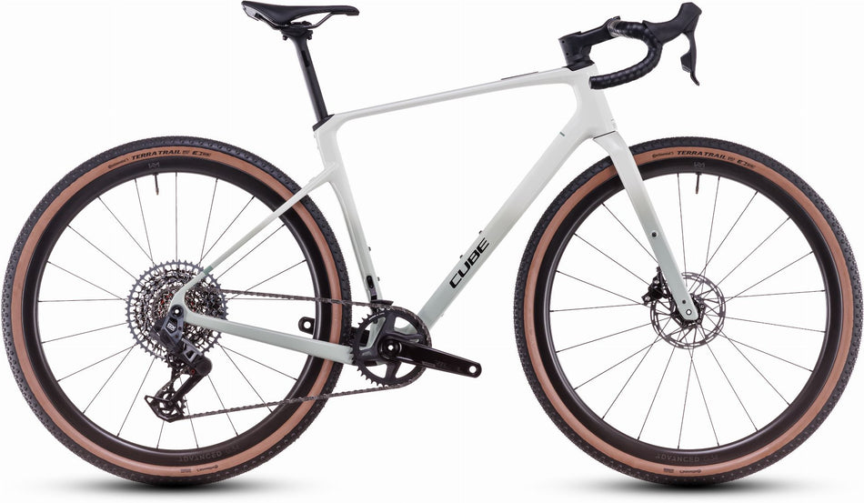 Cube Nuroad C:62 EX Gravelbike Diamant 28" desertstone´n´green
