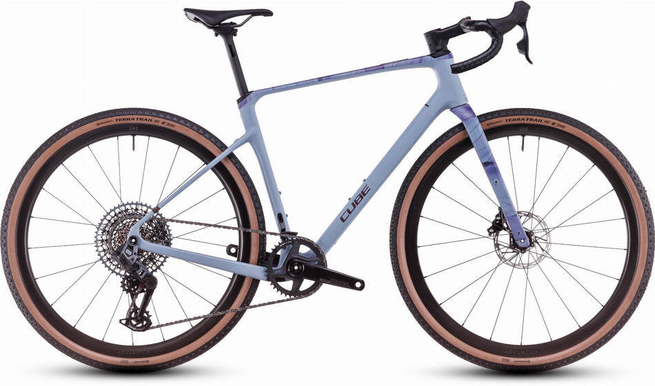 Cube Nuroad C:62 EX Gravelbike Diamant 28" pigeonblue´n´art