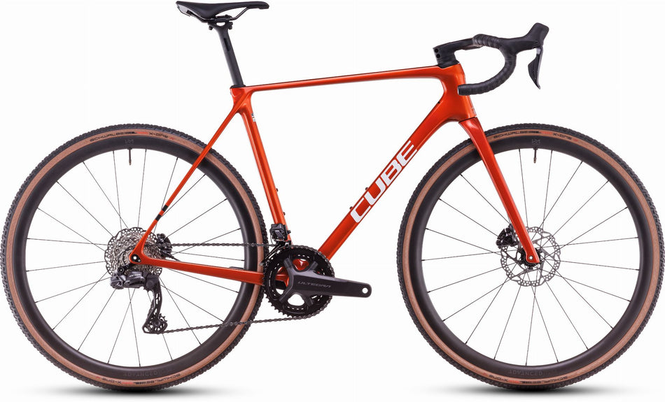 Cube Cross Race C:62 SLX Cyclocross Rad Diamant 28" electricorange´n´white