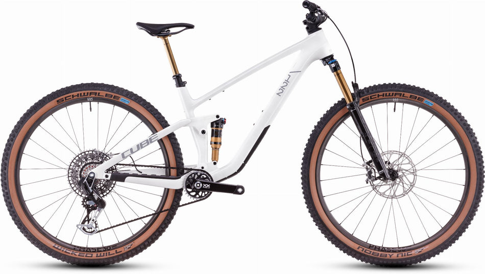 Cube Stereo One22 C:62 SLT MTB-Fully 29" metallicwhite´n´black