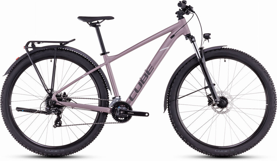 Cube Aim One Allroad MTB-Hardtail Diamant greyishlilac´n´reflect