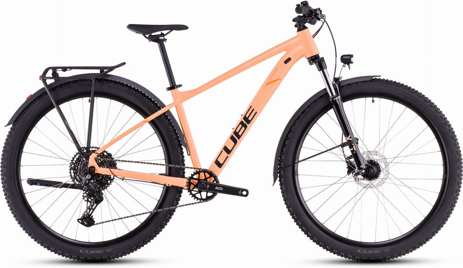 Cube Aim Race Allroad MTB-Hardtail Diamant tangerine´n´black