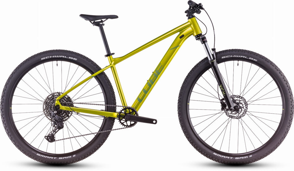 Cube Aim SLX MTB-Hardtail Diamant flashlime´n´juniper