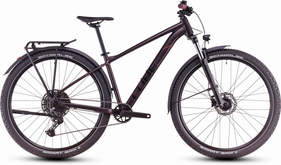 Cube Aim SLX Allroad MTB-Hardtail Diamant orbitred´n´black