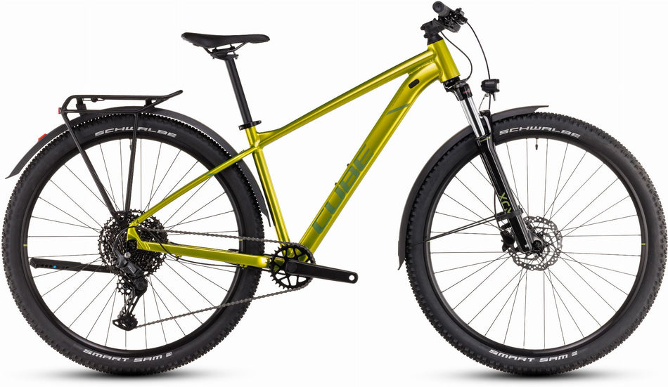 Cube Aim SLX Allroad MTB-Hardtail Diamant flashlime´n´juniper