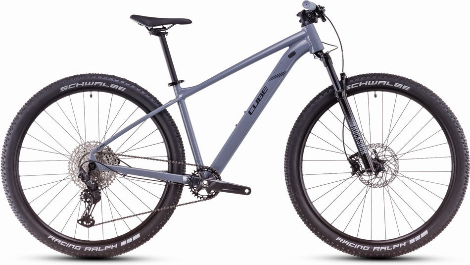 Cube Reaction Pro MTB-Hardtail Diamant smoke´n´black