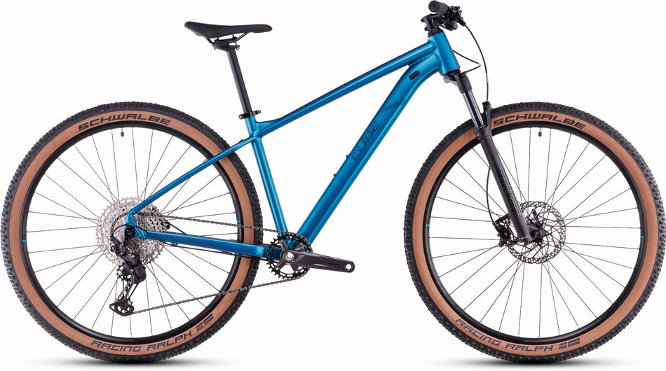 Cube Reaction Pro MTB-Hardtail Diamant metallicteal´n´holo