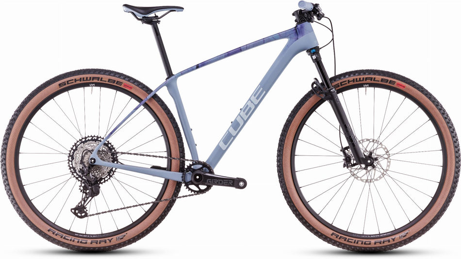 Cube Reaction C:62 Race MTB-Hardtail Diamant 29" pigeonblue´n´art