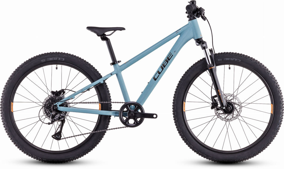 Cube Acid 240 Disc Kinderrad Diamant 24" tealblue´n´orange one size