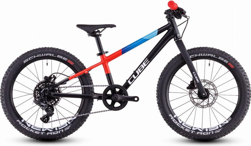 Cube Reaction 200 Pro Kinderrad Diamant 20" black´n´blue´n´red one size