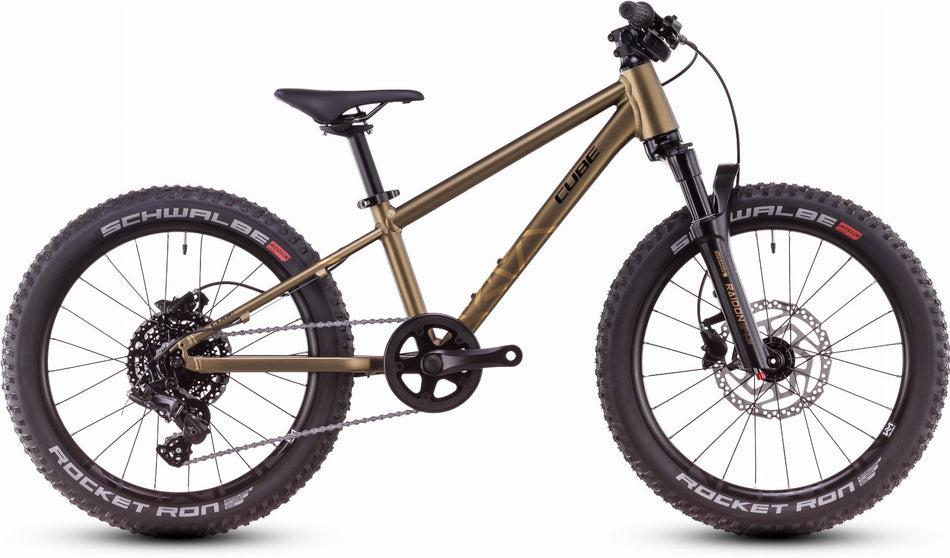 Cube Reaction 200 TM Kinderrad Diamant 20" goldenlime´n´black one size