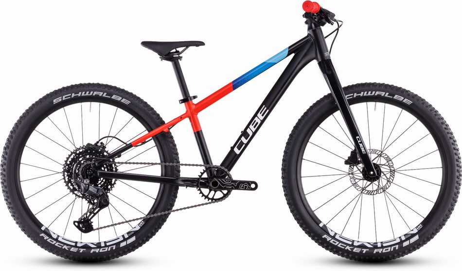 Cube Reaction 240 Pro Kinderrad Diamant 24" black´n´blue´n´red one size