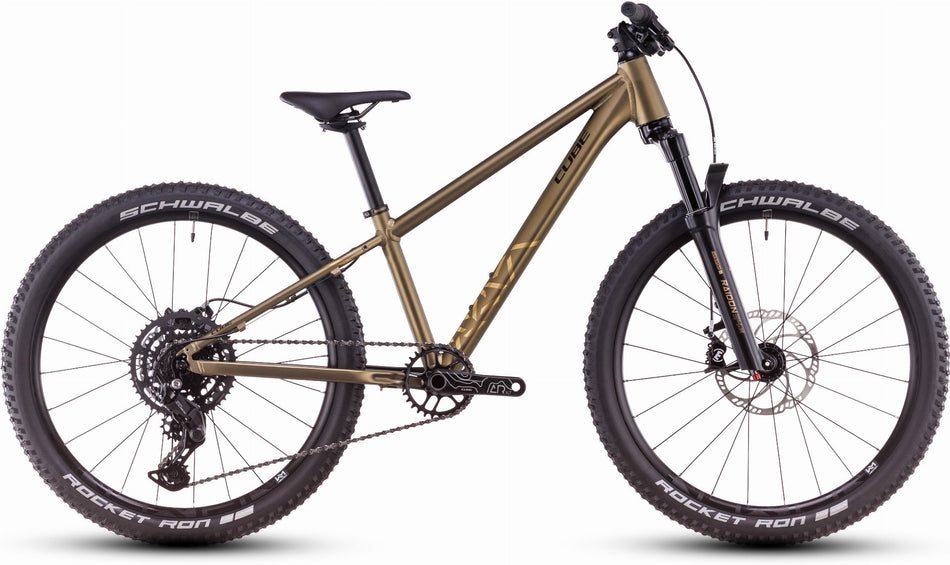 Cube Reaction 240 TM Kinderrad Diamant 24" goldenlime´n´black one size