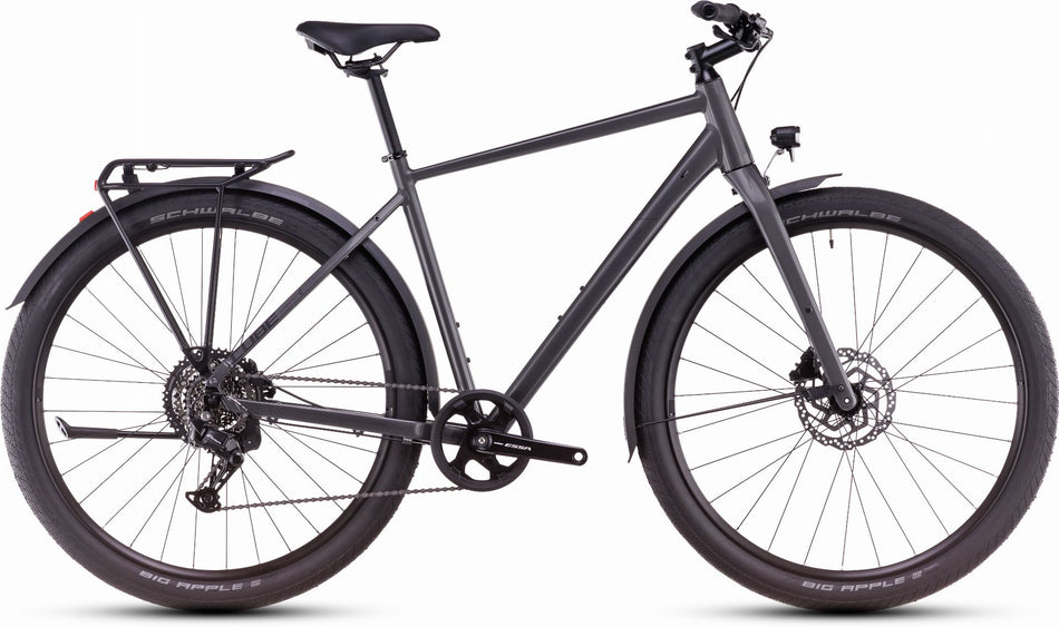 Cube Hyde One FE Cityrad Diamant 28" graphite´n´black