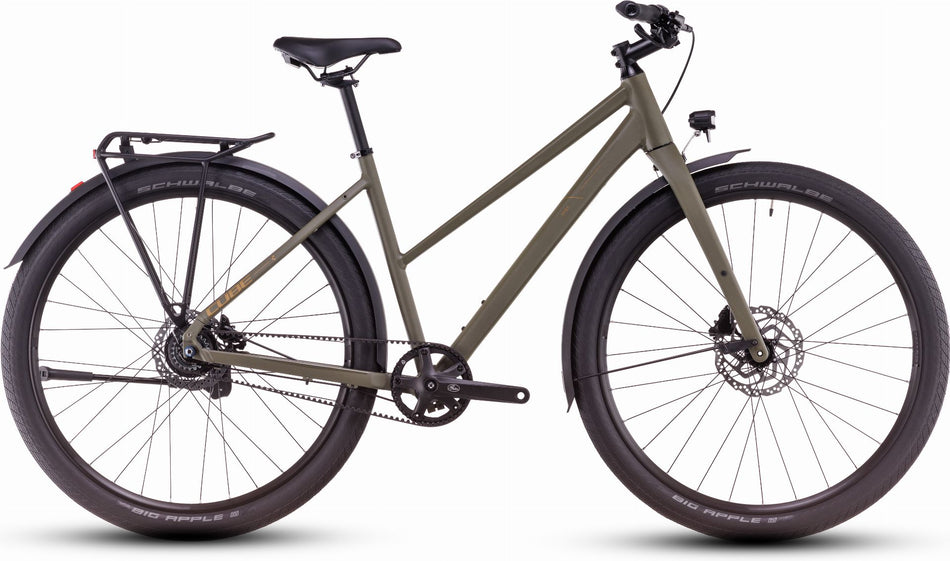 Cube Hyde Pro FE Cityrad Trapeze 28" dustyolive´n´gold