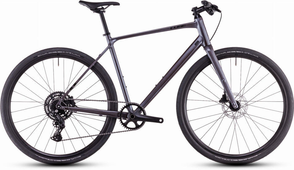 Cube Nulane One Fitnessbike Diamant 28" mineralgrey´n´black
