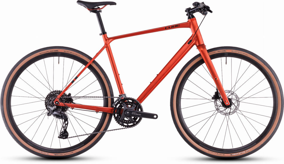 Cube Nulane Pro Fitnessbike Diamant 28" fireorange´n´black
