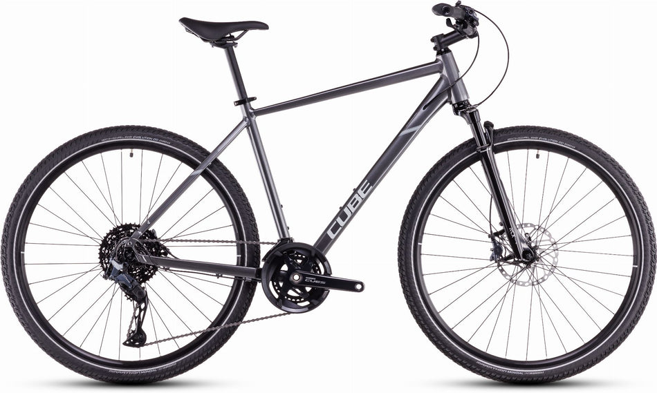 Cube Nature SLX Crossrad Diamant 28" graphite´n´fossil