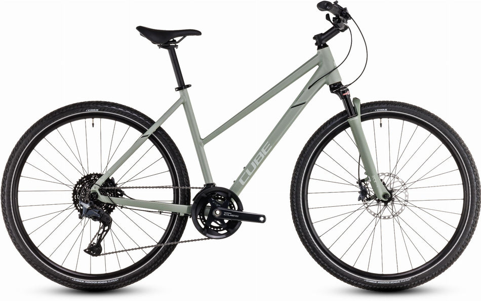 Cube Nature SLX Crossrad Trapeze 28" pistachio´n´palemint