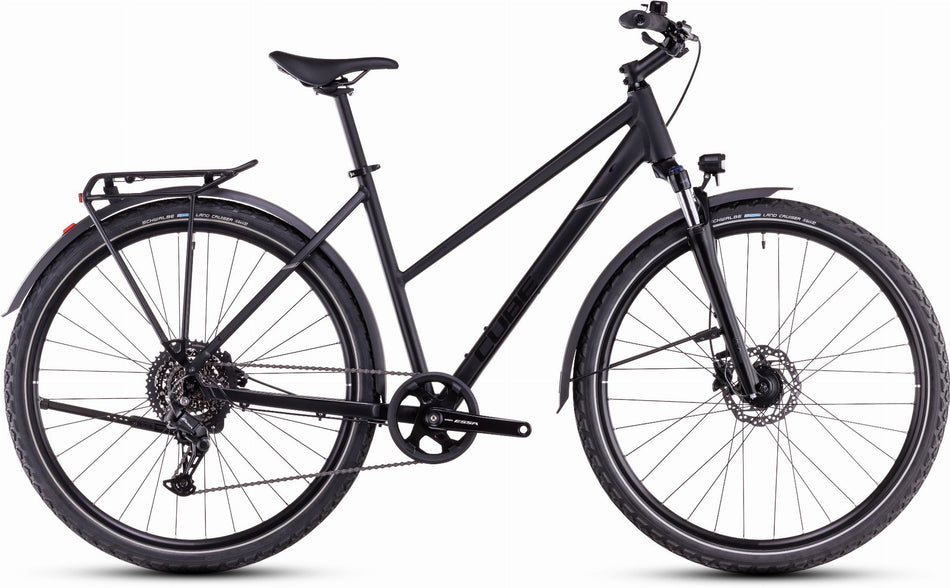 Cube Nature One Allroad Trekkingrad Trapeze 28" black´n´black