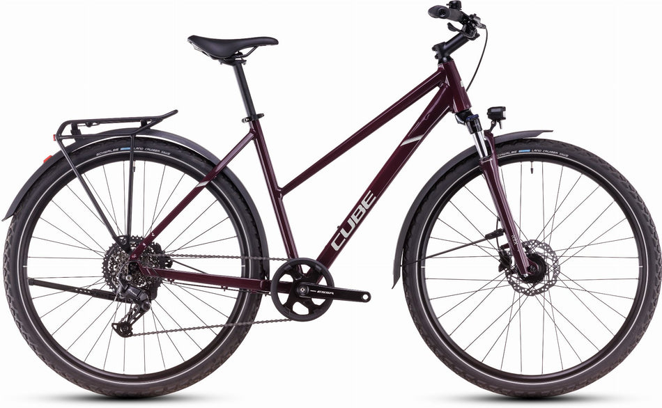 Cube Nature One Allroad Trekkingrad Trapeze 28" amarone´n´lunar