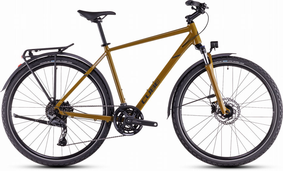 Cube Nature Pro Allroad Trekkingrad Diamant 28" willowgreen´n´black