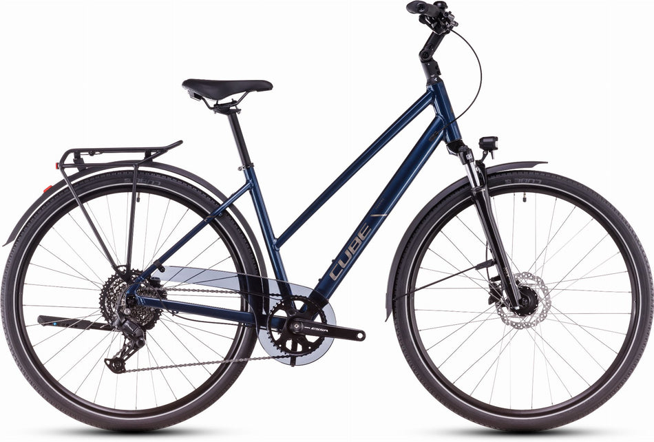 Cube Touring One Trekkingrad Trapeze 28" deepsea´n´blackchrome