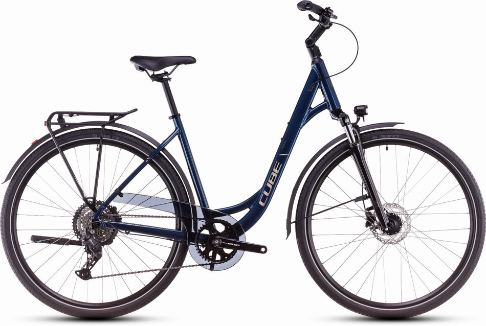 Cube Touring One Trekkingrad Easy Entry 28" deepsea´n´blackchrome