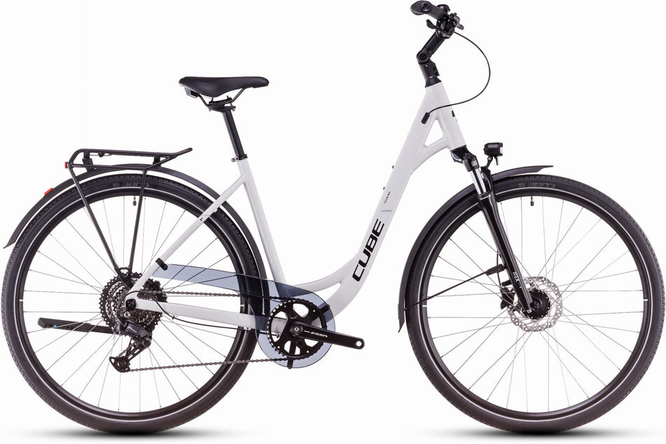 Cube Touring One Trekkingrad Easy Entry 28" cotton´n´black